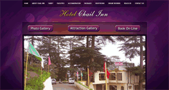 Desktop Screenshot of hotelchailinn.com